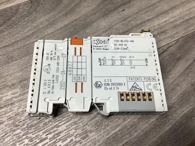 Wago 750-406 Digital Input Module 750406 #139M11-B