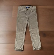 Old Navy Boys Gray Corduroy Pants Sz 12 Adjustable Waist Straight Leg