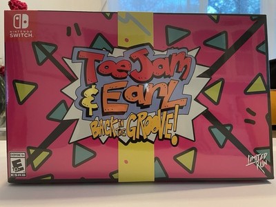ToeJam & Earl: Back in the Groove! Collector's Edition Nintendo Switch New RARE