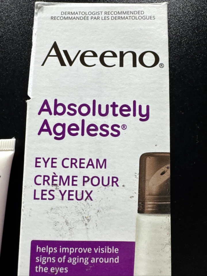 Crema de ojos Aveeno Absolutely Ageless 0,47 fl oz. (14 ml) Antienvejecimiento *(¡LEER-SIN CAJA!) Foto 4 de 4