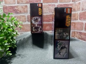 Vtg 2005 LEGO Star Wars 7250/ 7251 Darth Vader Transformation/Clone Scout Walker