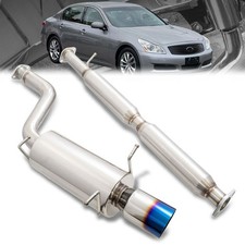 Megan Ds-type Catback Exhaust System Burnt Tip For 03-06 Infiniti G35 Sedan V35