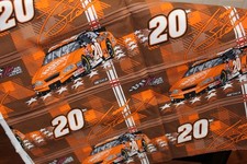 Tony Stewart 20 Home Depot Nascar Cotton Fabric 75"X47"
