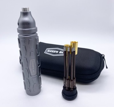 Reef's RC REEFS88 - 6pc Multi Tool Handle & Carrying Case, Hex Bits & Nut