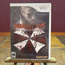 Resident Evil: The Umbrella Chronicles Nintendo Wii Complete CIB Excellent Cond.