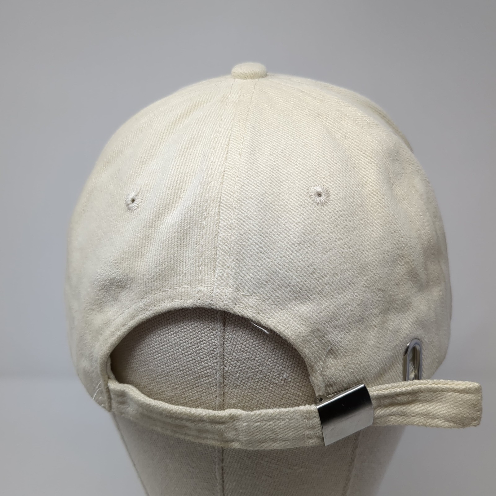 Future Kind Slideback Hat Solid Beige One Size Ad… - image 6