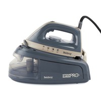 Beldray Steam Iron Surge Pro XL 1.2L Water Tank Ceramic Soleplate Titanium
