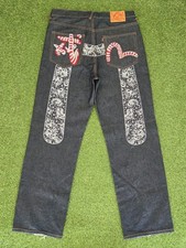 Jeans uomo Evisu vintage denim taglia 38x35