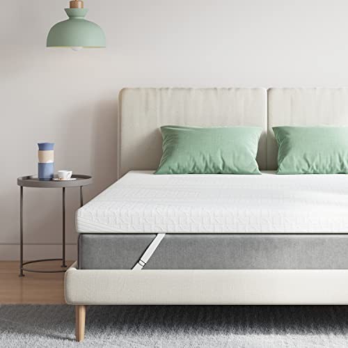 NOVILLA MEMORY FOAM MATTRESS TOPPER KING MEDIUM FIRM FOAM MATTRESS N-M03503-4-K