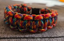 Men's Handmade Paracord 550 Survival Bracelet Survival Bracelet Handmade UK NEW