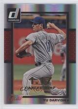 2014 Panini Donruss Gold Career Stat Line 13/117 Yu Darvish #351 0f8