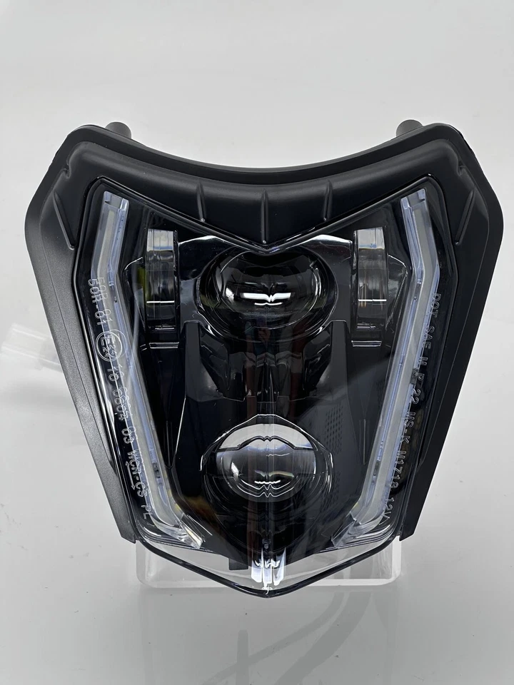 For KTM EXC / EXC-F EXCF 125 200 250 450 500 300 350 LED Headlight w/turn signal - Image 3 of 4