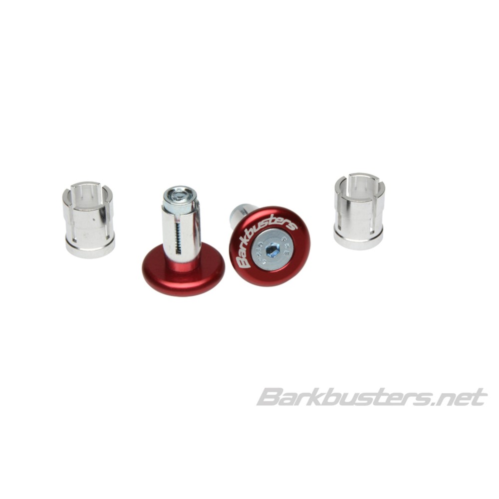 Free Shipping Handlebar Weights Barkbusters Red For Motorcycle Parts
