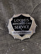 Vintage Loomis Armored Car Service Cap Badge ...