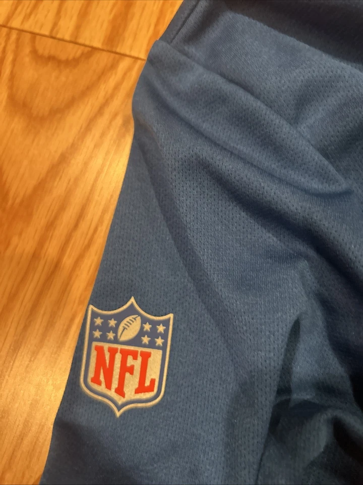 Nike NFL Pro Bowl Player Issue LS Training Shirt Top Sz M DH1967 Rare Blue Men - Image 3 of 4