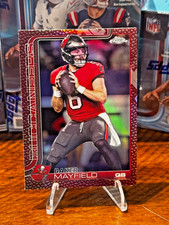 2025-26 Topps Chrome Football - LEATHER REFRACTOR INSERT #281 Baker Mayfield NM