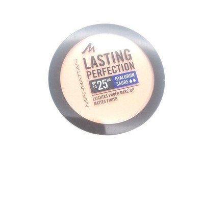 Manhattan Lasting Perfection Compact Make-up Puder Make-up mit hoher Deckkraft f