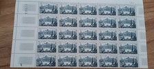 Timbres France YT N°1036,N°1037,N°1038 Neufs, 1/2 Feuille 1955 # 151