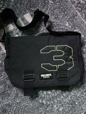 Call of Duty MW3 Black Messenger Bag Activision Official 86852CDT NWOT Rare