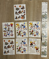 Lot of 8 Suzy's Zoo Sticker Sheets 4 Full 4 Partial