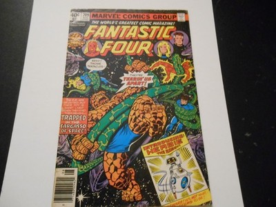 FANTASTIC FOUR # 209 FIRST HERBIE  Newsstand  first work by John Byrne on series