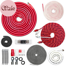 1/0 Gauge CCA Complete Amp Wiring Install Kit, AMPKIT-0GA-PRO