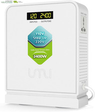 2400W Step up Voltage Converter, Heavy Duty Power Transformer for Large Capacity