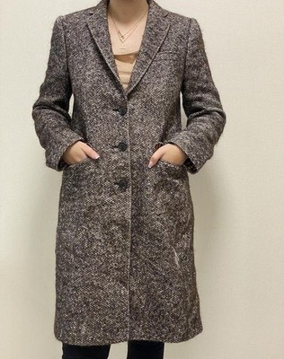 Women Dolce & Gabbana Coat Grey Wool 38 / M / 46