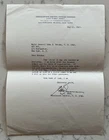 WW2 GENERAL HA HUGH ALOYSIUS DRUM SIGNED LETTER TLS AUTOGRAPH 5/12/1943