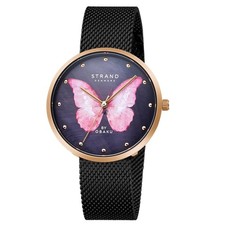 Obaku Womens Butterfly Blue Dial Watch - S700...
