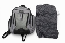Used - Eddie Bauer First Adventure Insulated Diaper Bag, Zipper, Gray/Black