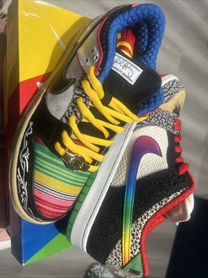 DEADSTOCK NIKE SB DUNK WHAT THE PAUL CZ2239 600 SIZE 10.5 SUPREME JORDAN TRAVIS