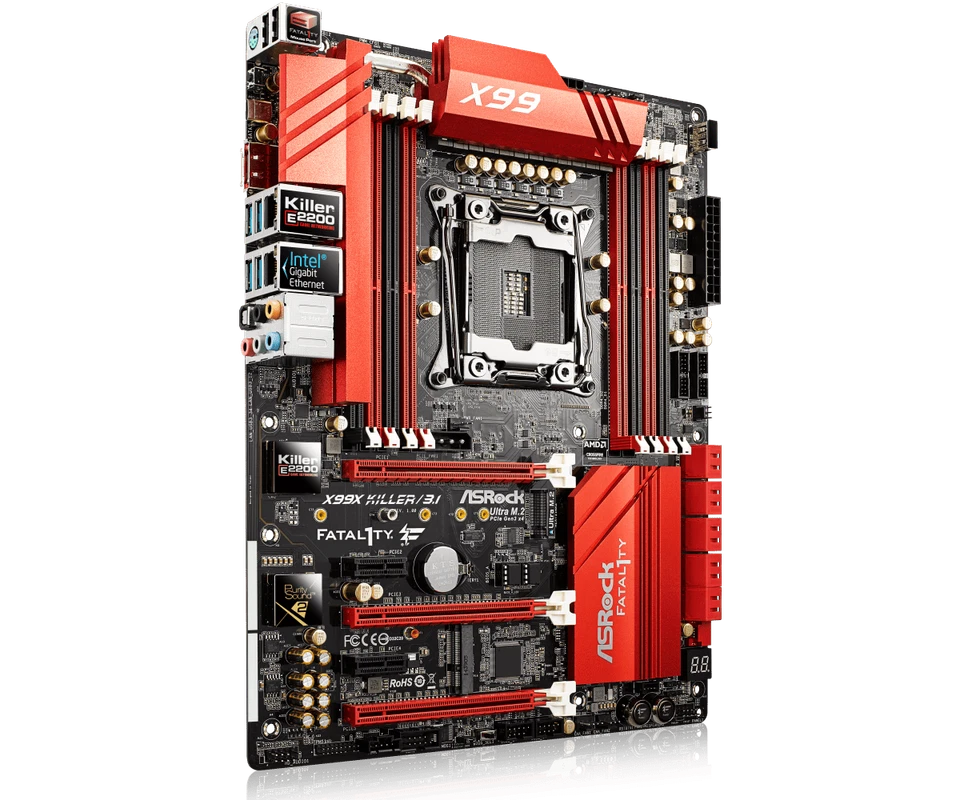For ASROCK Fatal1ty X99X KILLER/3.1 Motherboard LGA2011 DDR4 256G ATX Tested ok - Image 3 of 4