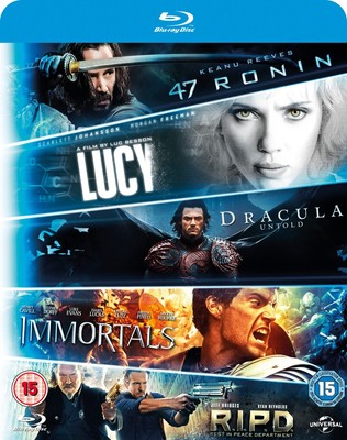 Blu ray 5-Movie Starter Pack: Lucy/Dracula Untold/47 Ronin (Blu-ray) (UK IMPORT)