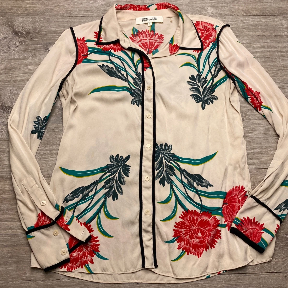 Diane von Furstenberg Silk Tops for Women for sale | eBay