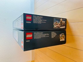 LEGO Creator Expert Winter Village 10263 Fire Station + 10259 Station - NEW F/S