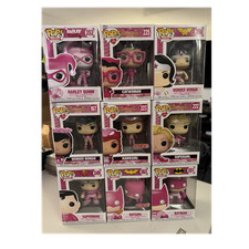Funko Pop! DC Comics Bombshells Pink Target Exclusive Lot of 9 Vinyl Figures