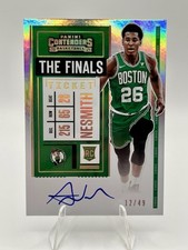 2020-21 Panini Contenders #101 Aaron Nesmith Finals Ticket Variation /49 Auto RC