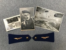 Epaulettes bleu roi 1°RCP, photos, TAP, guerre d'Algérie, opération Djeurf 1956.