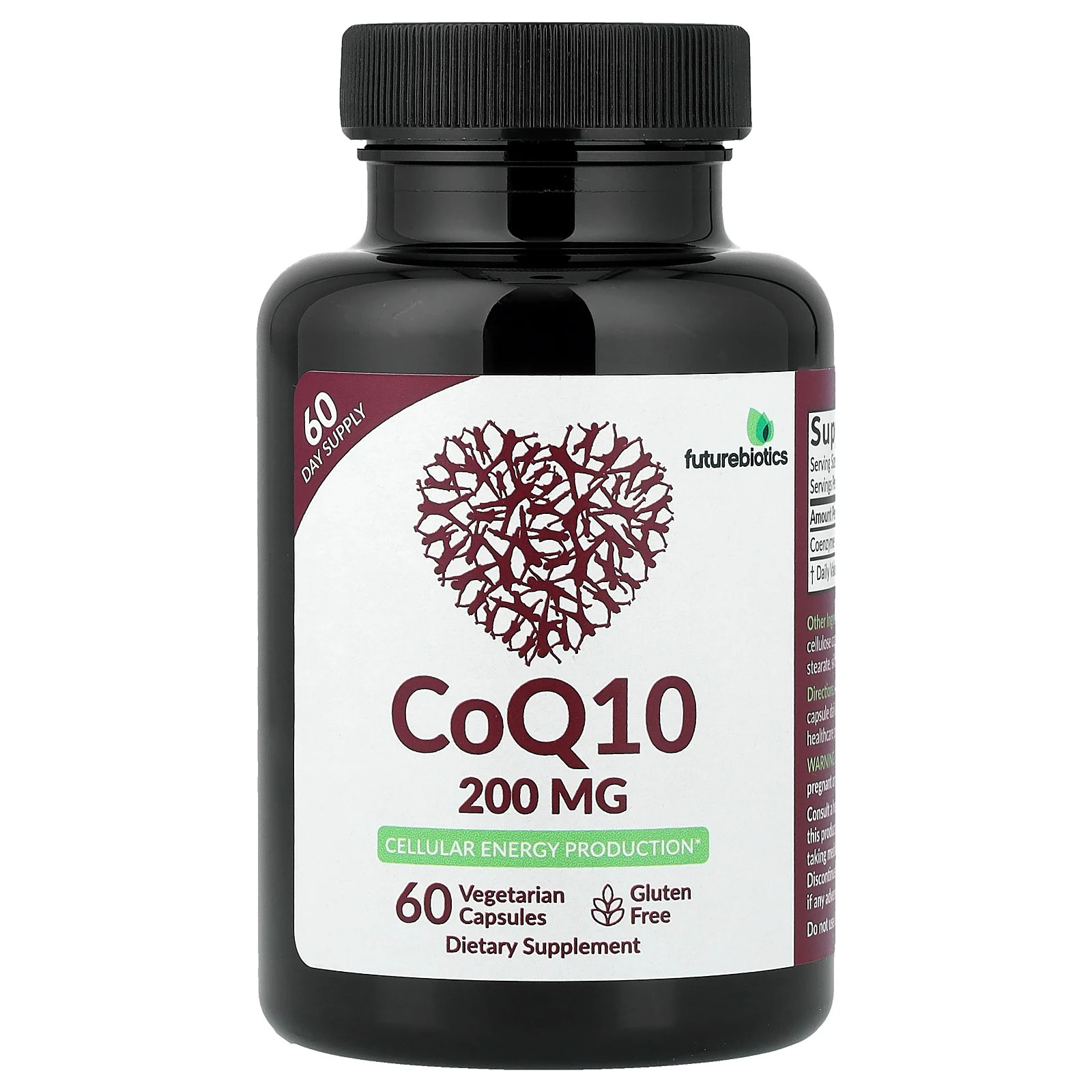CoQ10 200 mg 60 Vegetarian Capsules 3190₽