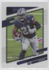 2021 Panini Clearly Donruss Green /25 Ezekiel Elliott #14 0c6