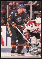 Kevin Haller, 1991-92 Pro Set Platinum, #250, Buffalo Sabres, RC