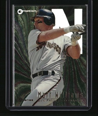 1995 SkyBox E-Motion #12 Matt Williams N-Tense