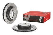 2x Bremsscheibe gelocht/innenbel. 09.C502.11 BREMBO f&uuml;r MERCEDES-BENZ E-KLASSE