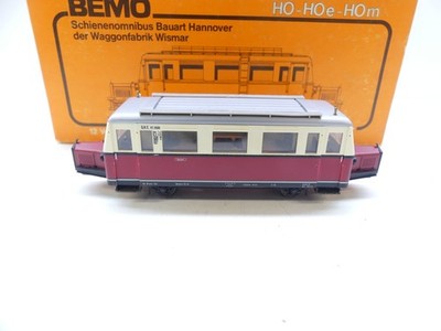 Bemo H0m 1609 Wismarer Schienenbus VT0506, OHE, DC, NEU in OVP, geprüft #68508