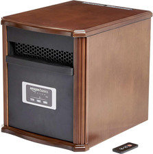 Portable Space Heater With Remote Control Adjustable Thermostat Indoor Use En