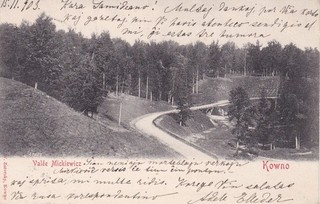 LITUANIE KAUNAS (KOWNO) VALLEE MICKIEWICZ