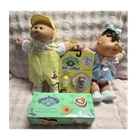 Cabbage Patch Kids Bubble Kids Jodi-Ann Doll Lot w/ Tea Set & Accessories
