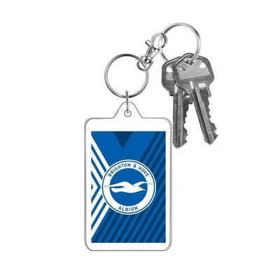 Soccer Keychain Choose Your Team Premier League England Football Color Striped