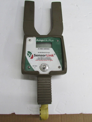 Sensor Link Ampstik PLUS AC RMS AMPERES AM AMMETER 1-1500 *LOOK*